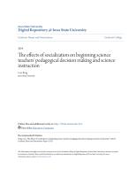 The effects of socialization on beginning science teachers pedag.pdf