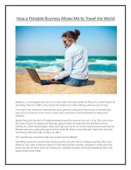 How A Portable Business Allows Me To Travel The World.pdf