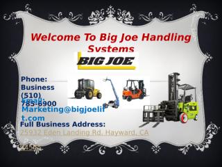 Big Joe Handling Systems.pptx